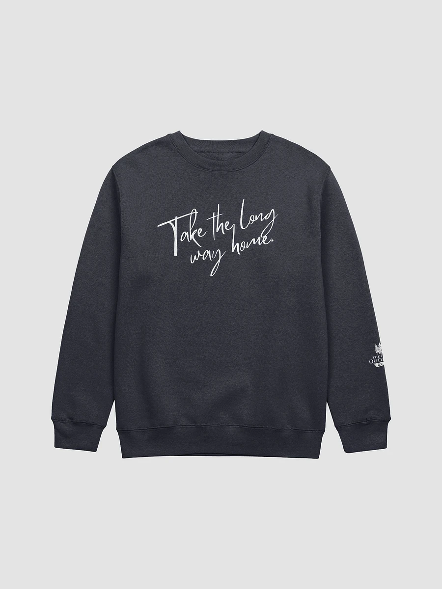 Take The Long Way Home Navy Crewneck product image (1)