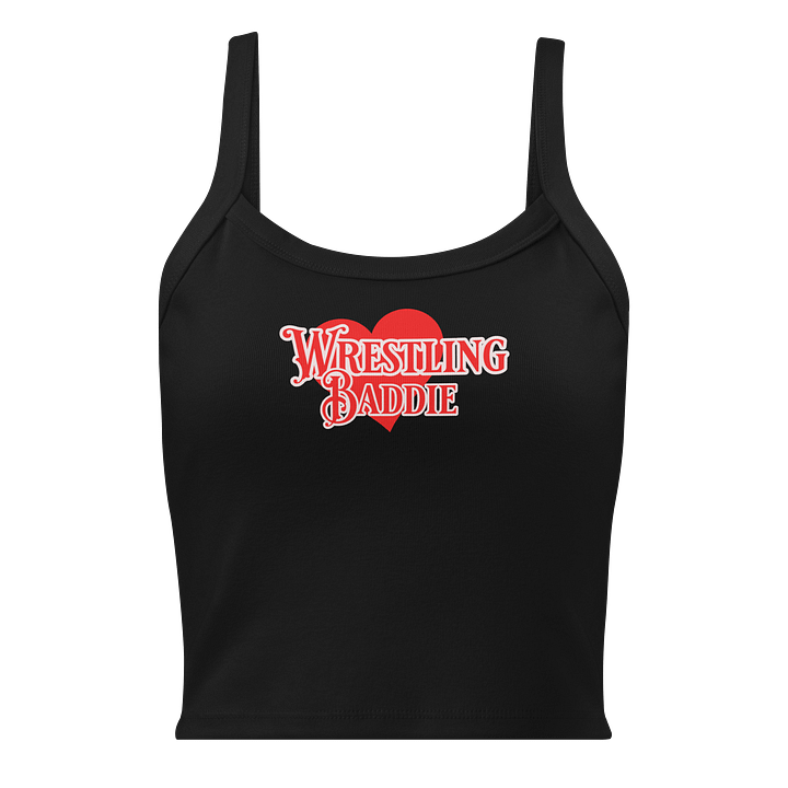 Once Upon A Wrestling Baddie Micro-Rib Tank Top product image (1)