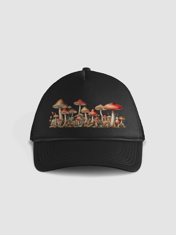 Fungi Fantasy Foam Trucker Hat product image (1)