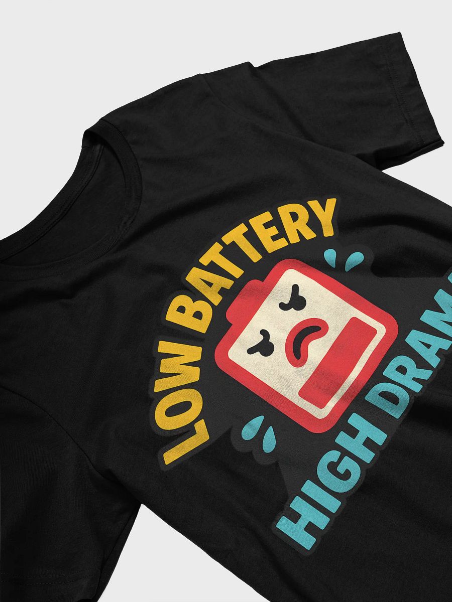 Low Battery, High Drama | Funny Gen Z T-Shirt product image (33)