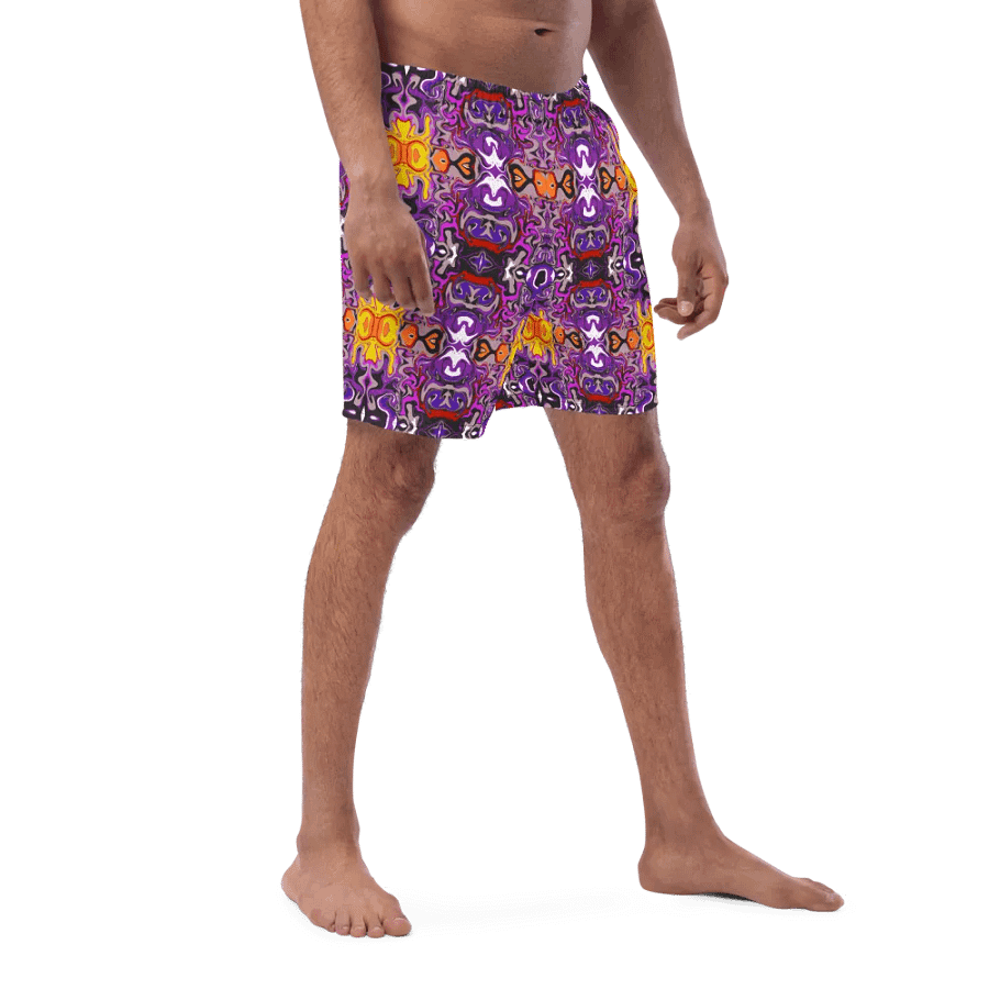 African Inspired Symmetry Design Swim Trunks product image (10)
