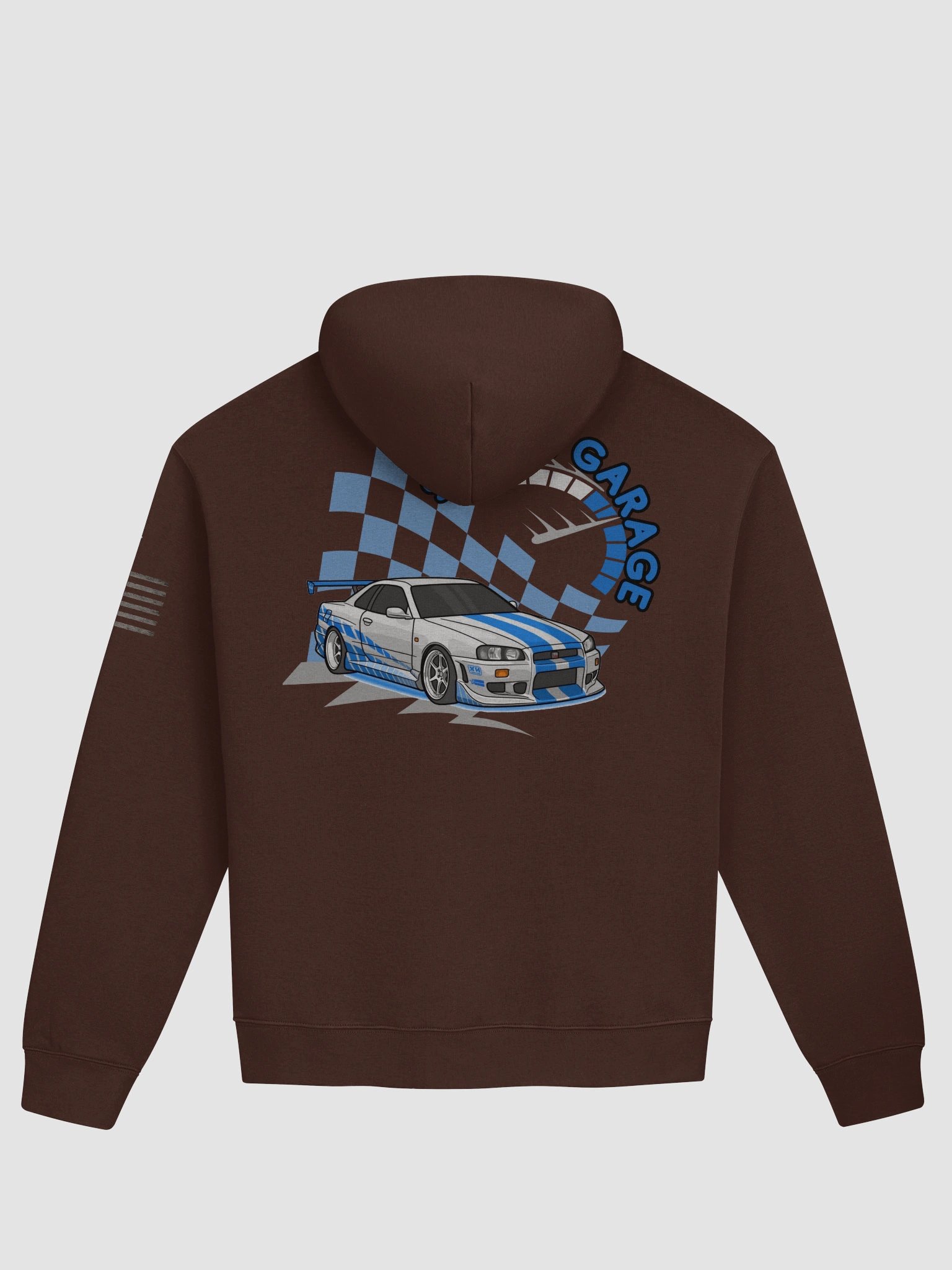 R34 Skyline Sober Garage CO Hoodie product image (12)