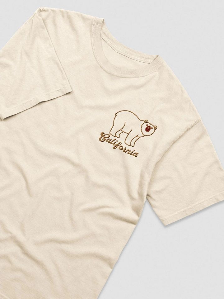 California Bear Left Side Embroidery Tee product image (1)