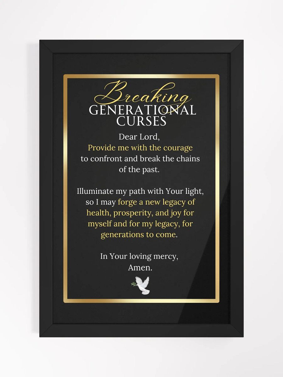 Legacy of Light Prayer Plaque product image (1)