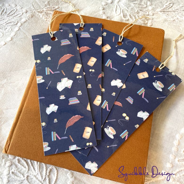 Bookmark - Vintage Stationery Pattern product image (1)
