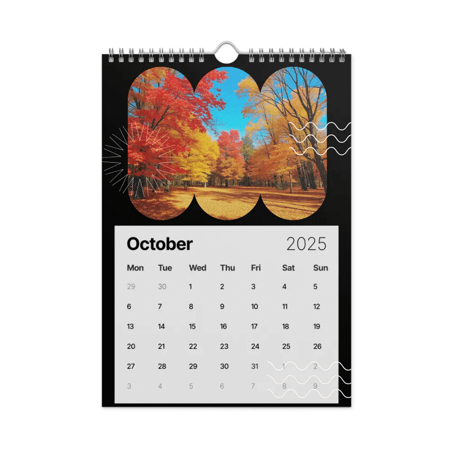 SEASONAL NATURE WALL CALENDAR 2025 product image (12)