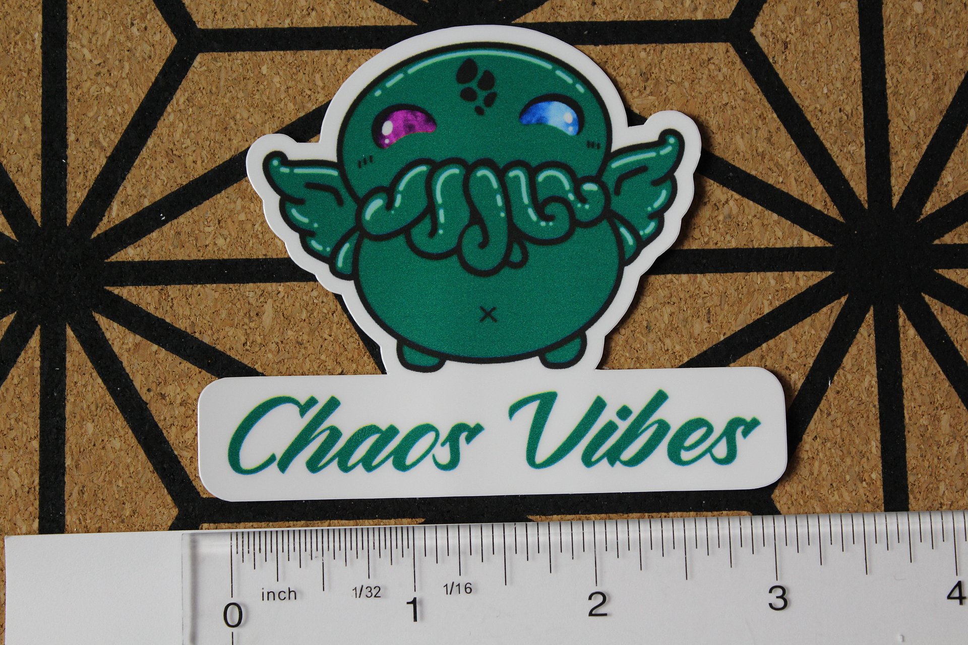 Cthulhu/Chaos vibes sticker product image (2)