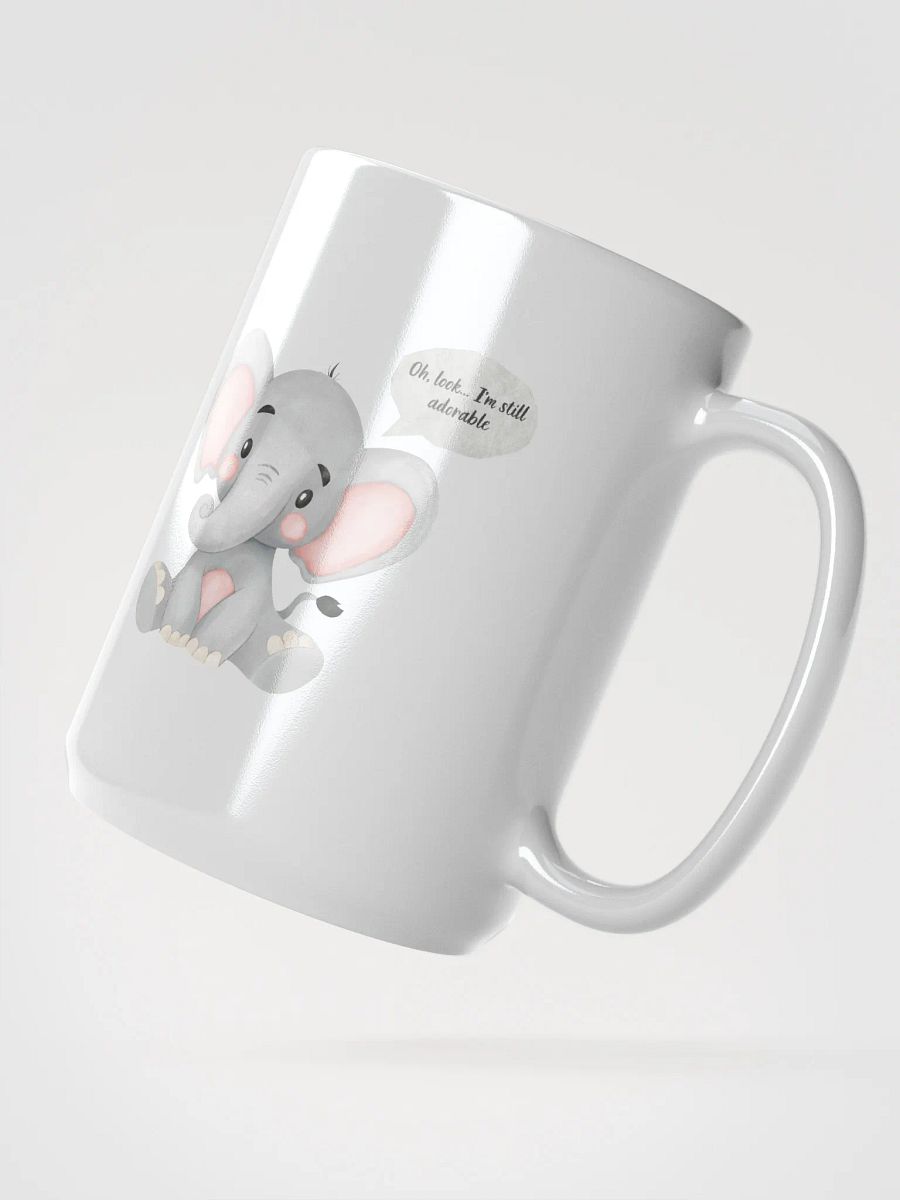 Adorable Elephant Speech Bubble Mug product image (2)