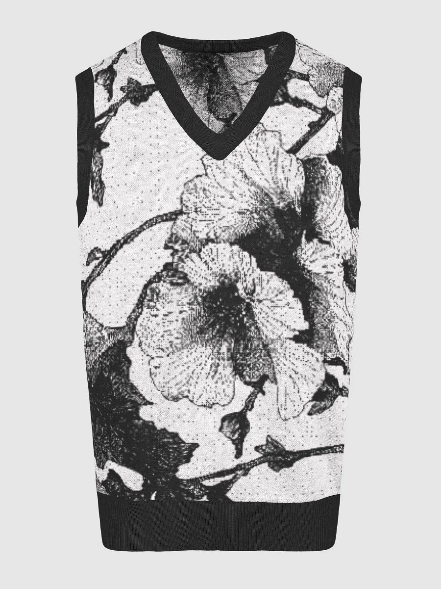 Blossom Jacquard V-Neck Vest product image (6)
