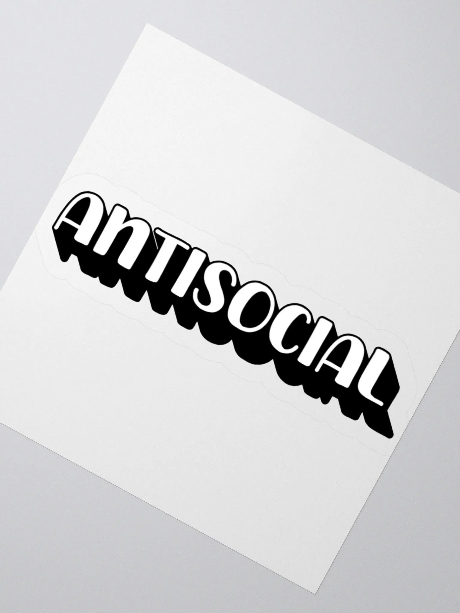 Antisocial Sticker product image (7)