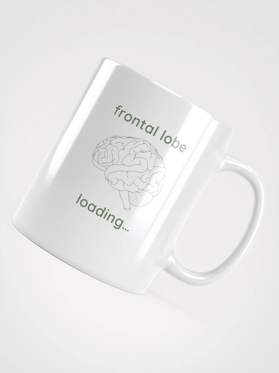 frontal lobe loading... mug (sage) product image (12)