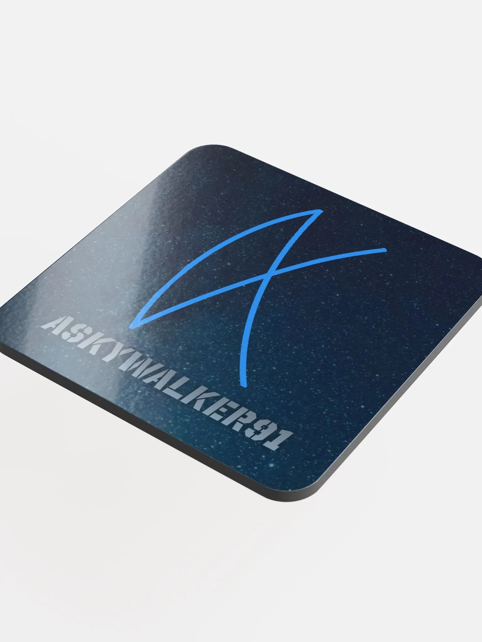 Starry Background Logo Coaster product image (4)