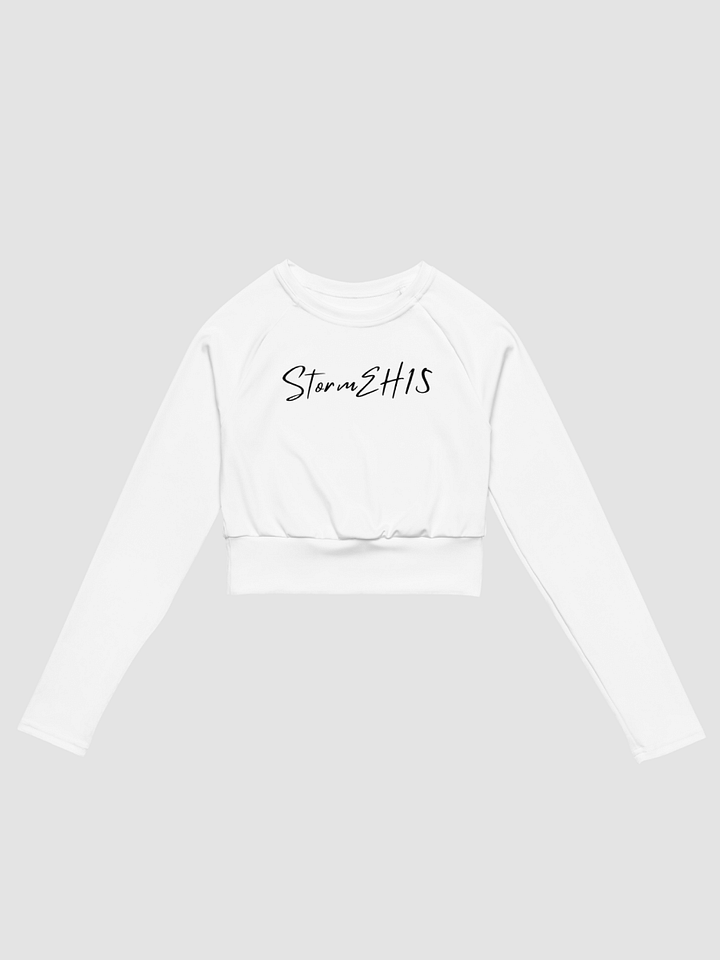 Signature Long Sleeve Crop Top product image (1)