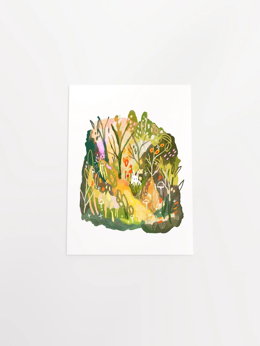 Bunny in the Grass Art Print product image (4)