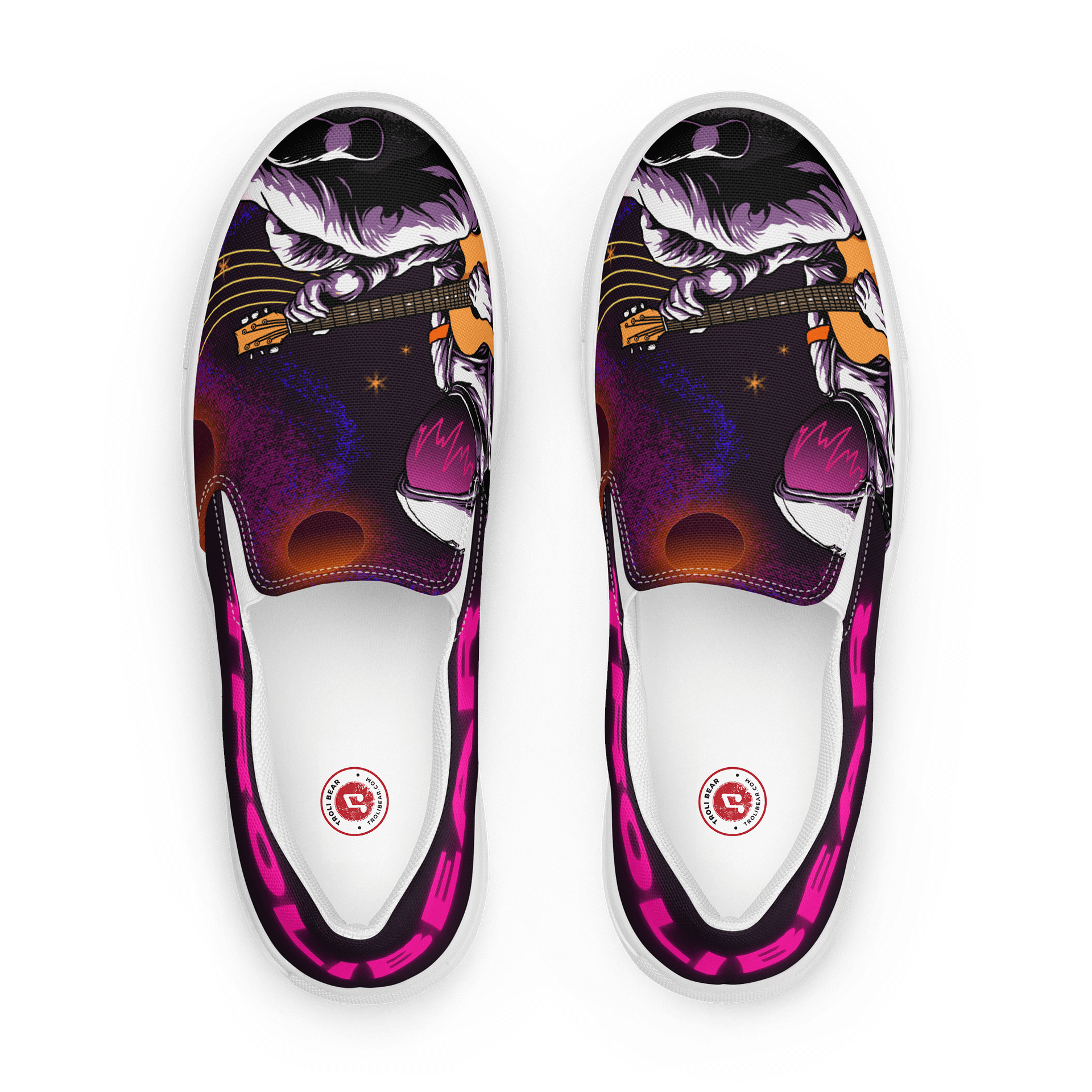 Drop 2: Neon Galaxy Slip-Ons product image (1)