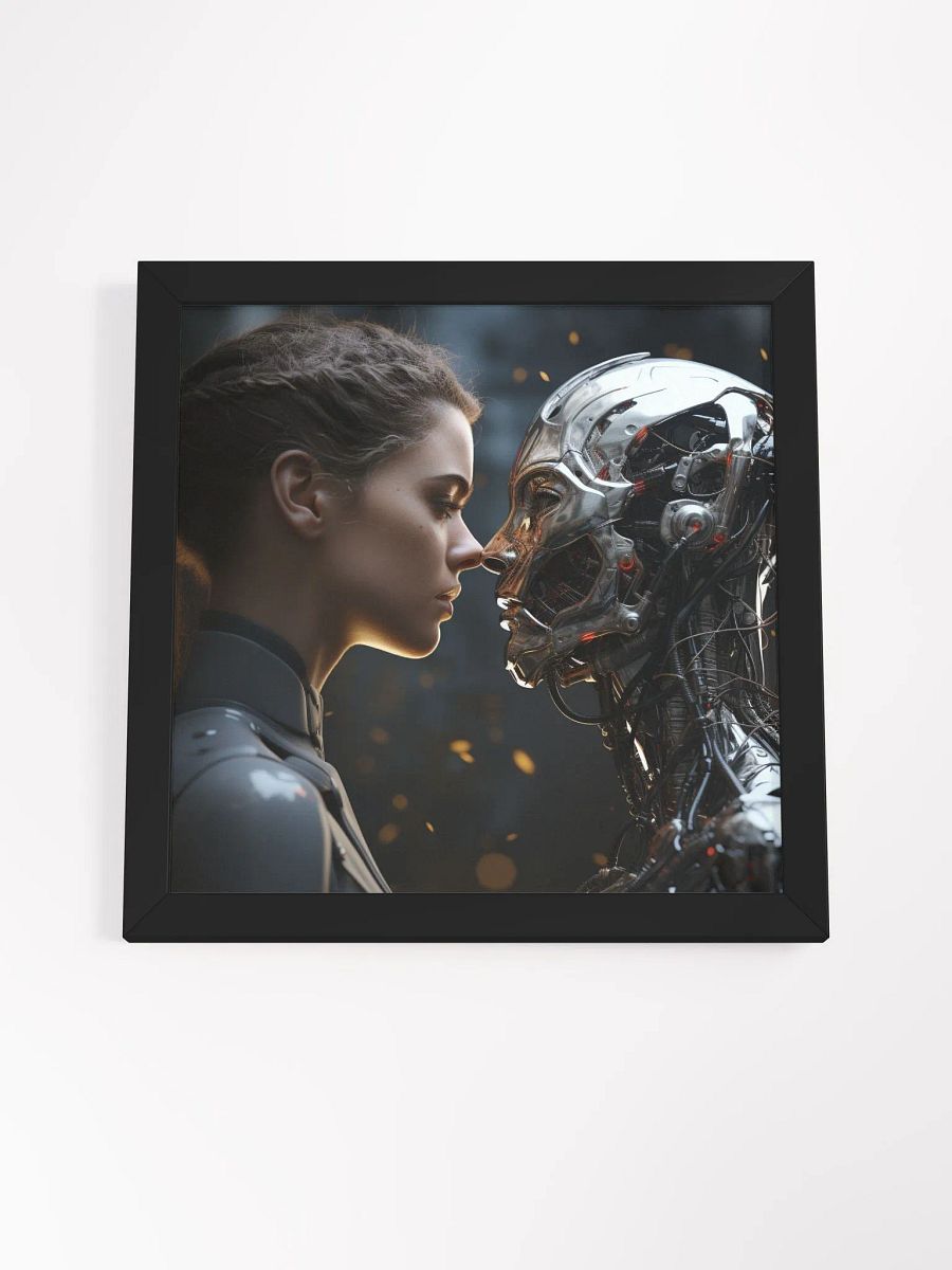 Framed Girl with Robot Wall Art product image (4)