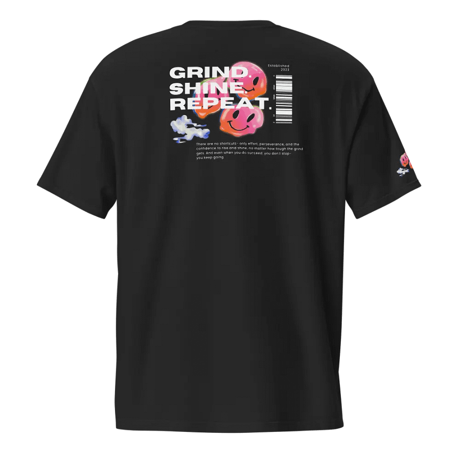 Grind. Shine. Repeat Pocket Tee product image (1)