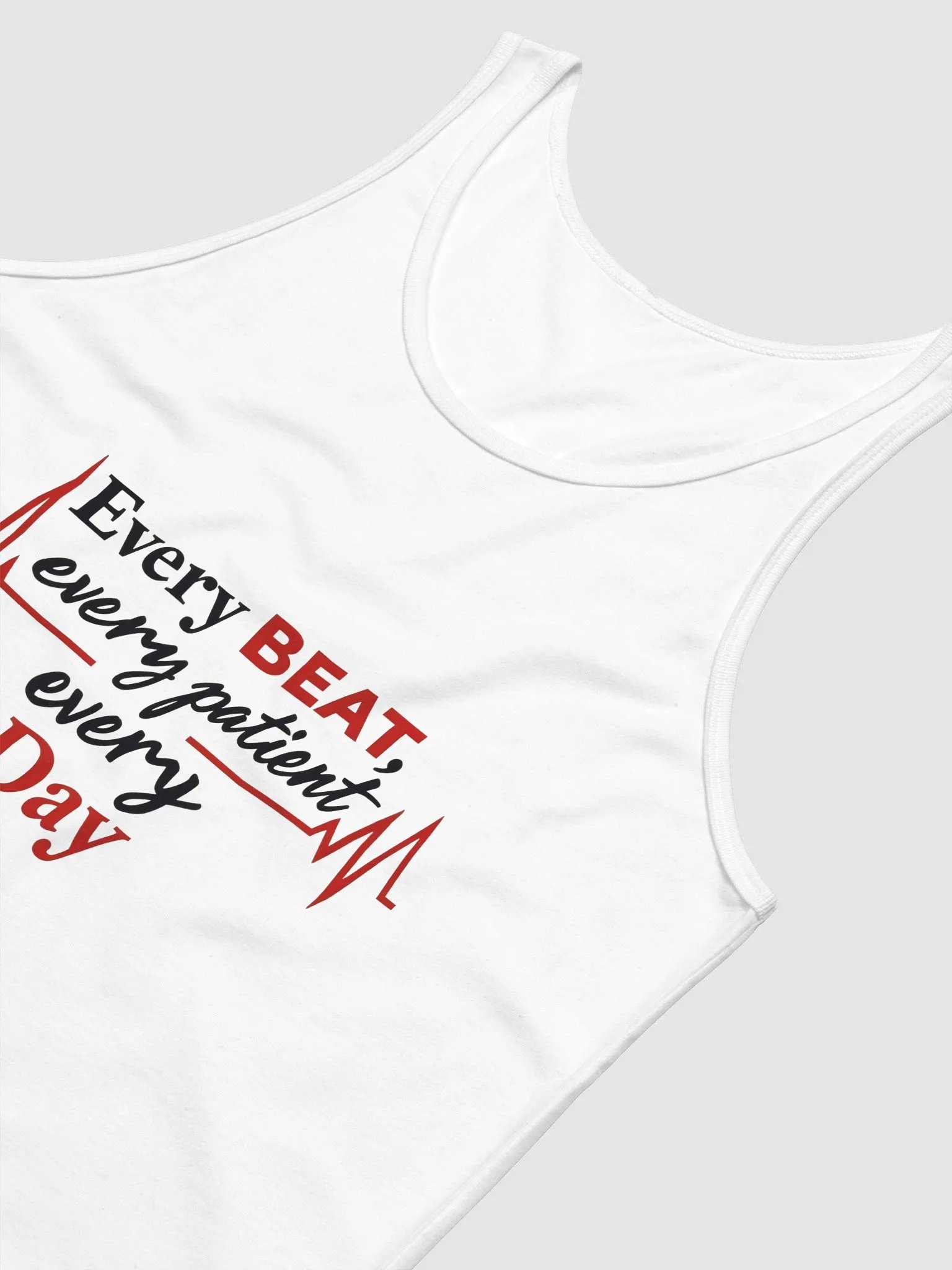 Heartbeat Medical Tank Top product image (21)
