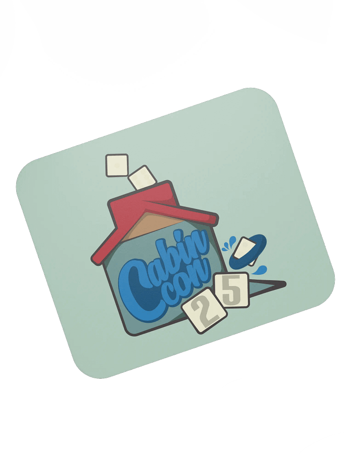 Cabin Con 2025 alt logo Mouse Pad product image (2)