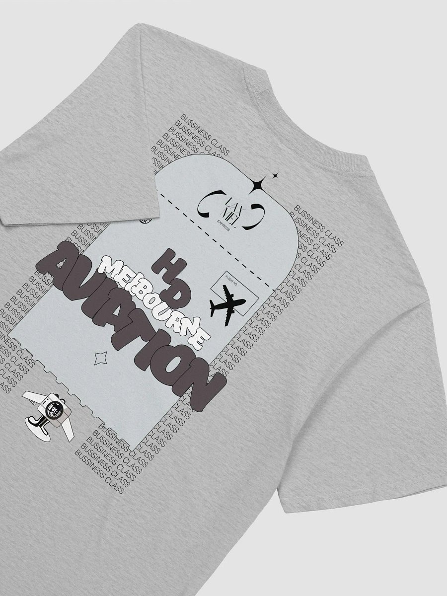 HD Melbourne Aviation: Unisex Business Class T-Shirt product image (4)