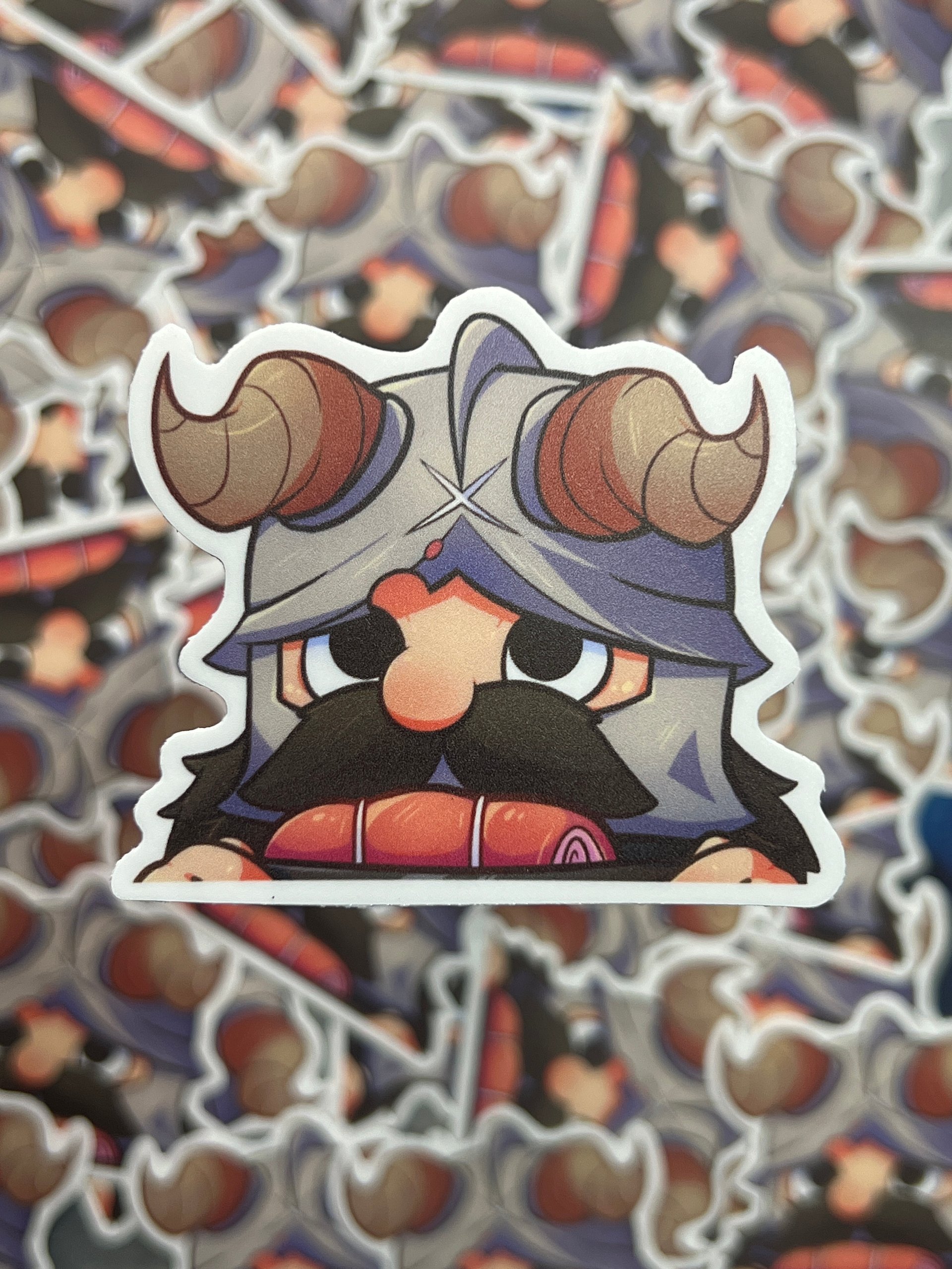 WoWoKo x Potato Fighters - Senshi - Baby Peeker Sticker product image (1)