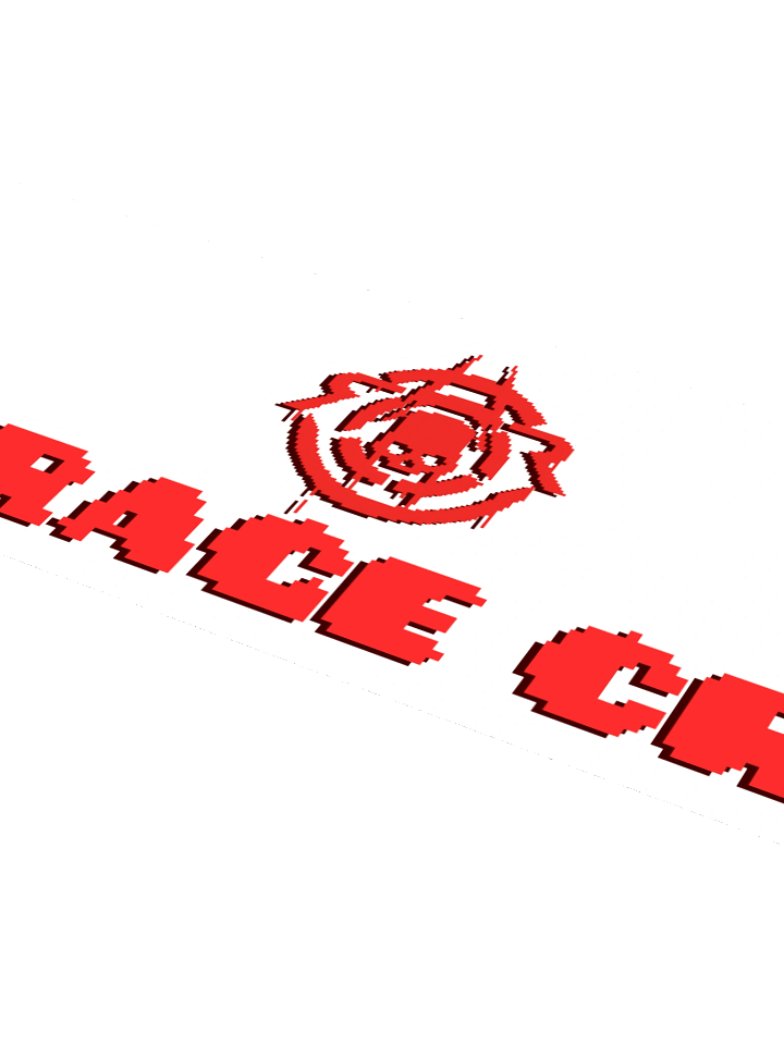 Red Rage Crew – Pixel Logo Sticker (Bold Edition) product image (1)