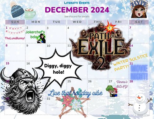 Welcome to December, #Literatti! 

No matter what you're celebrating, it's hard to deny there's a bit of magic in the air dur...