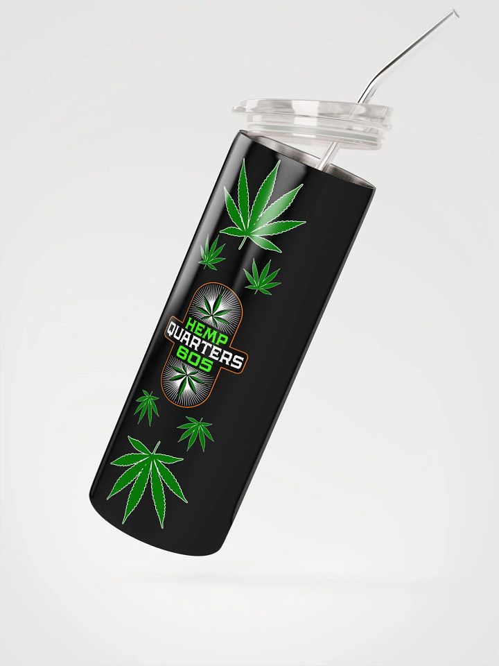 Hemp Quarters Black Steel Tumbler product image (2)