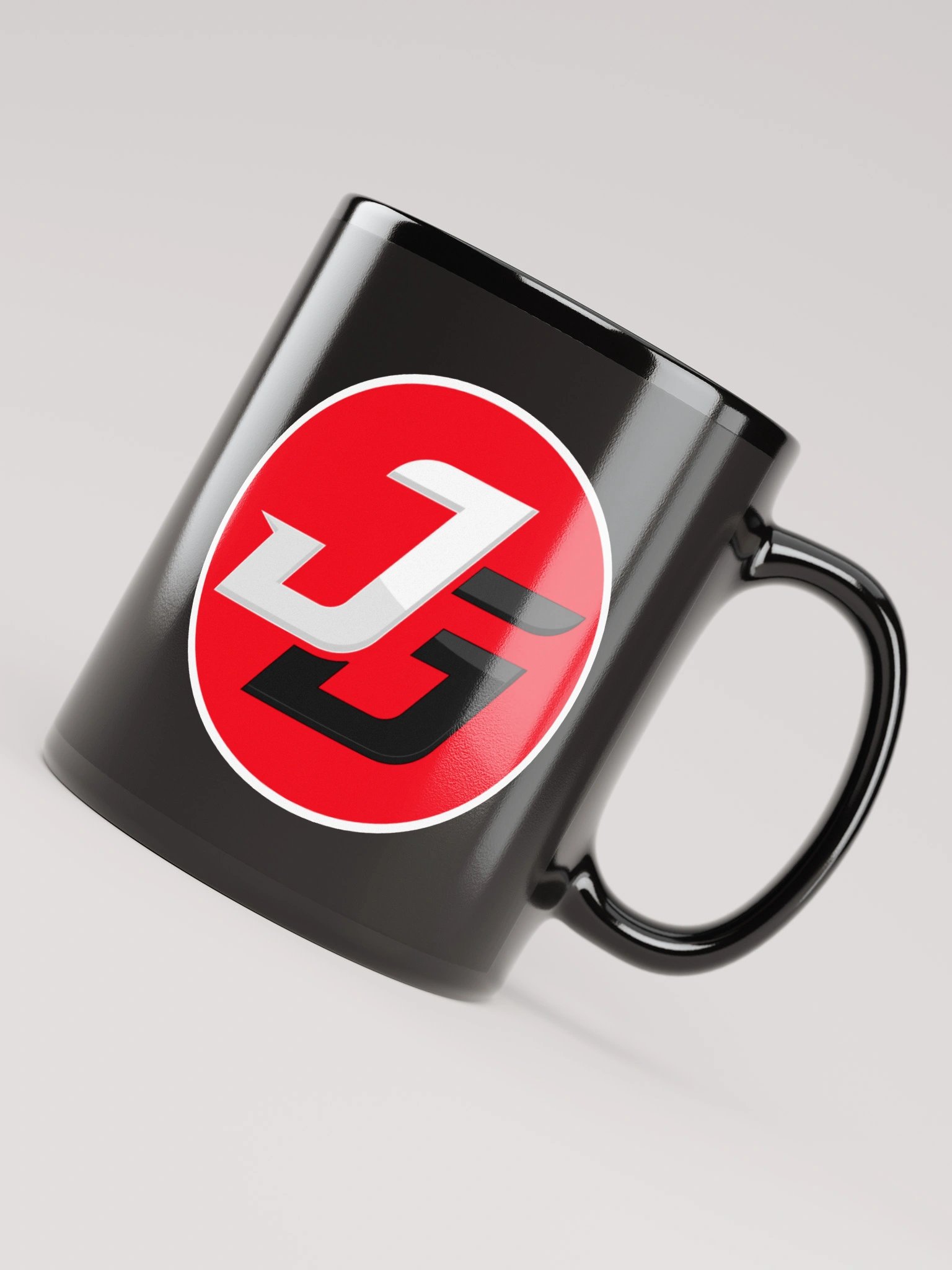 JG Red Circle Mug (JOUKER PR GAMING) product image (1)