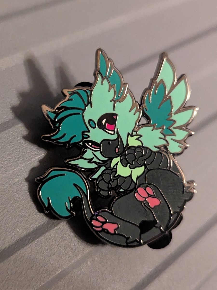 Baja Gryphon Fursona Pin product image (1)
