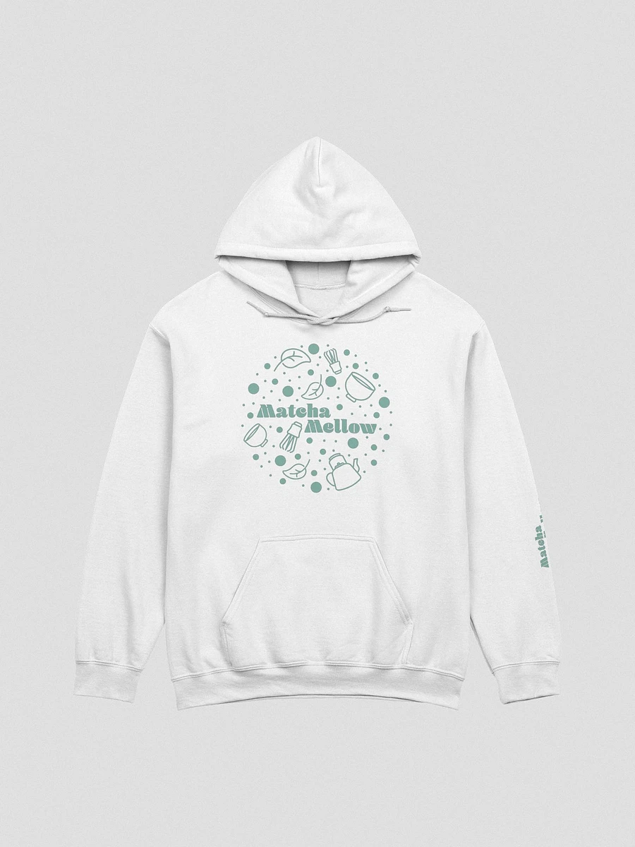 MatchaMellow Circle Hoodie White product image (1)