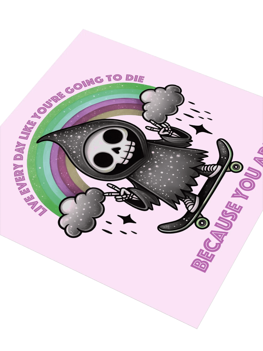 Live Every Day Sticker (Pink) product image (3)