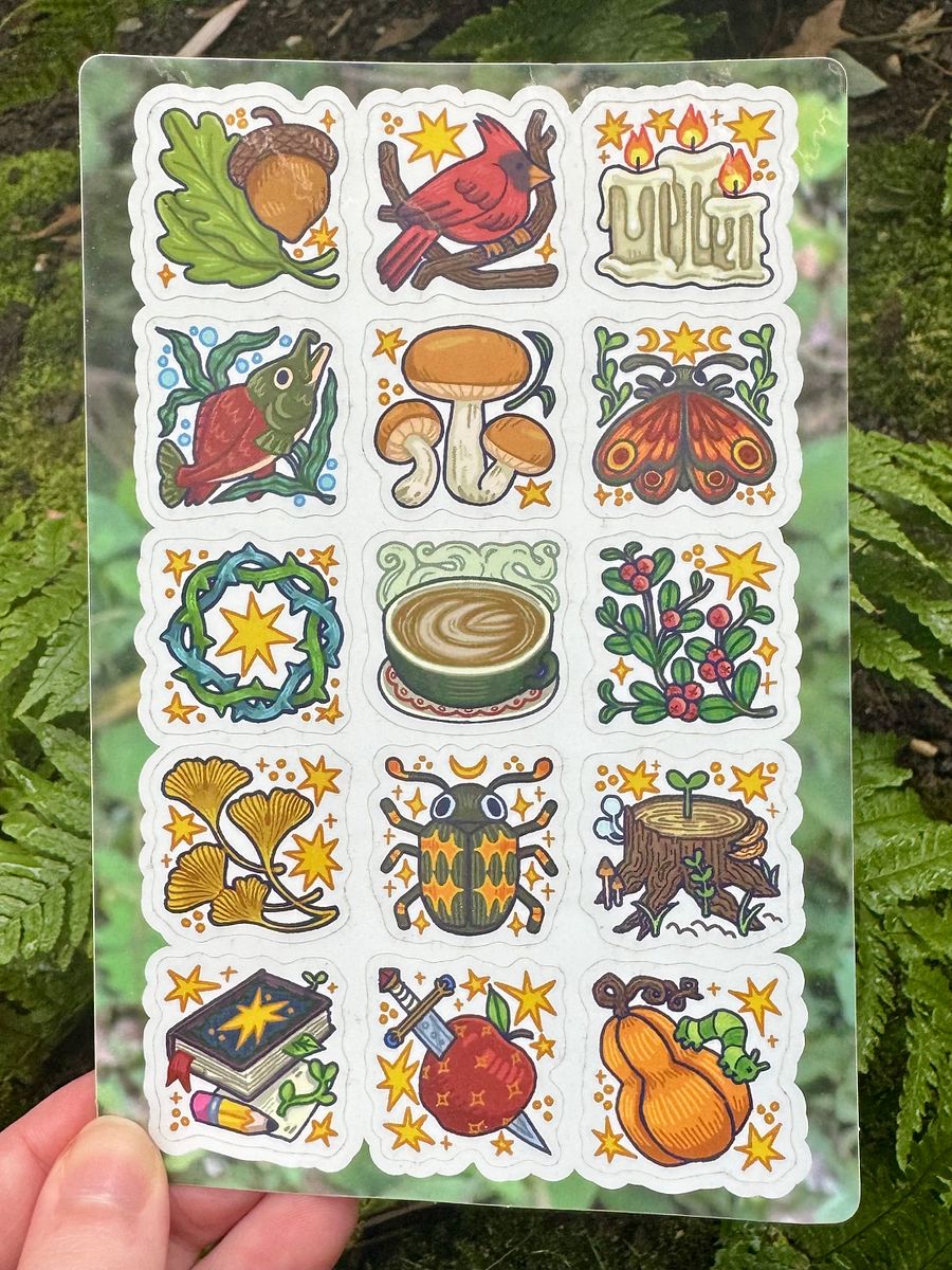 November 24' Small Lovelies Sticker Sheet product image (1)
