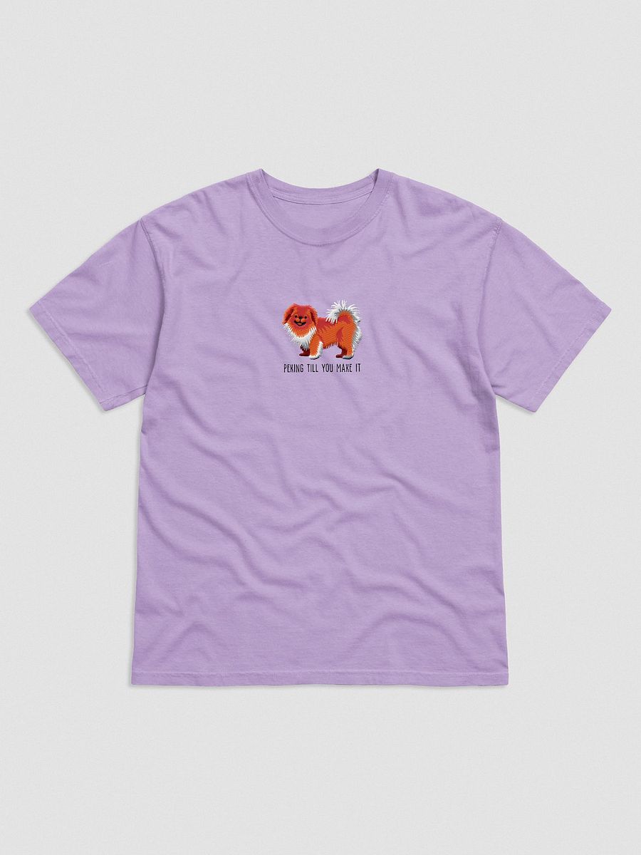 Peking Till You Make It T-Shirt(Embroidered) of a Pekingese(Red) product image (4)