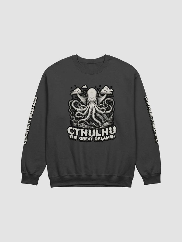 DRYPTWEAR x HALLOWEEN LTD. CTHULHU THE GREAT DREAMER LONG SLEEVE SHIRT product image (2)