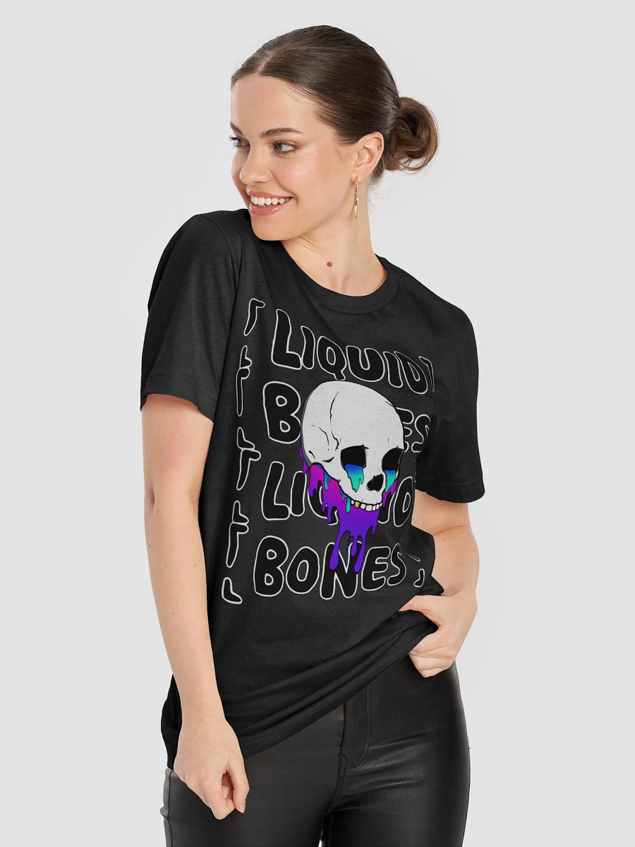 Melting Skull Liquid Bones T-Shirt product image (8)