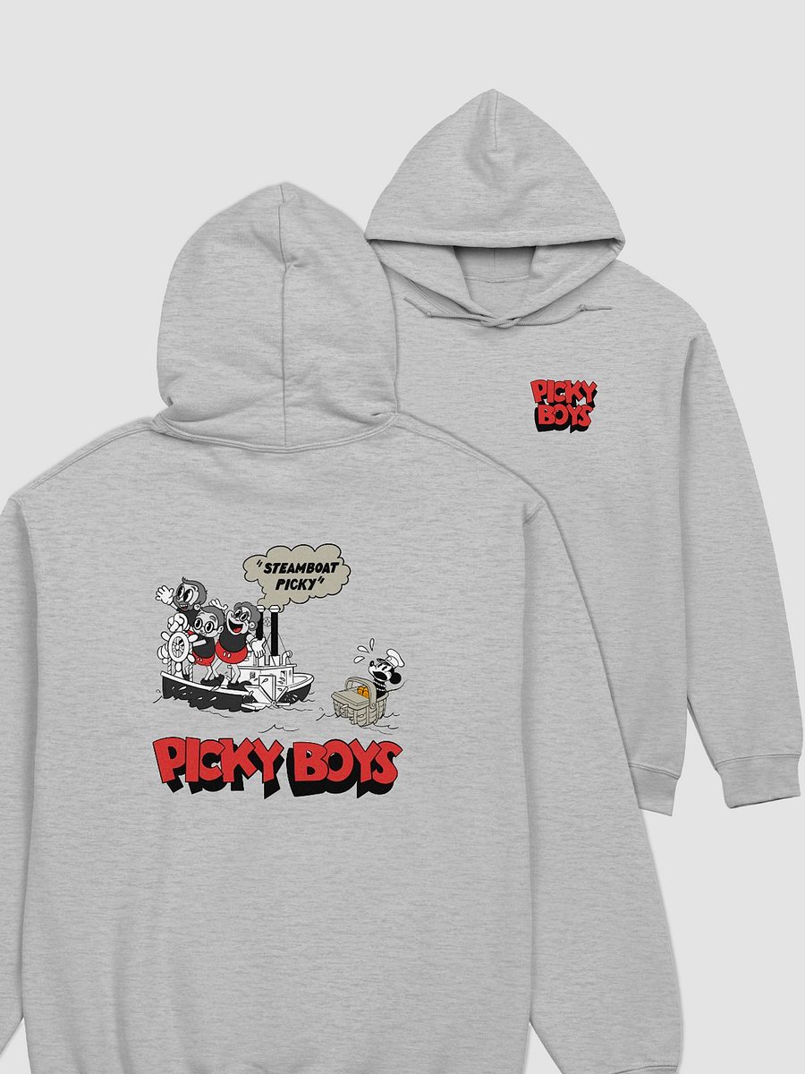 Steamboat Two Sided Hoodie (Grey) product image (1)