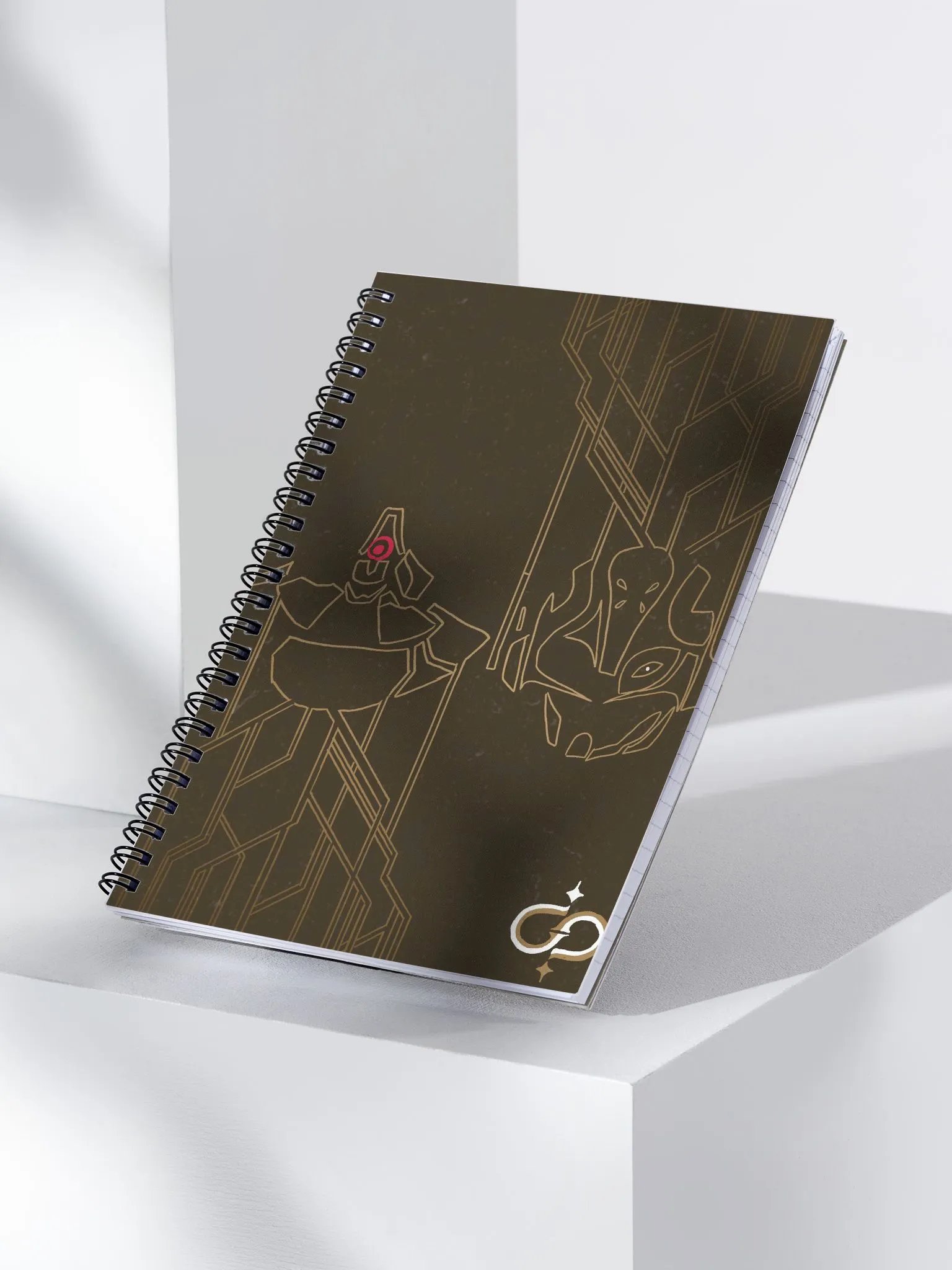 Pareidolia Lorebook Spiral Notebook product image (3)