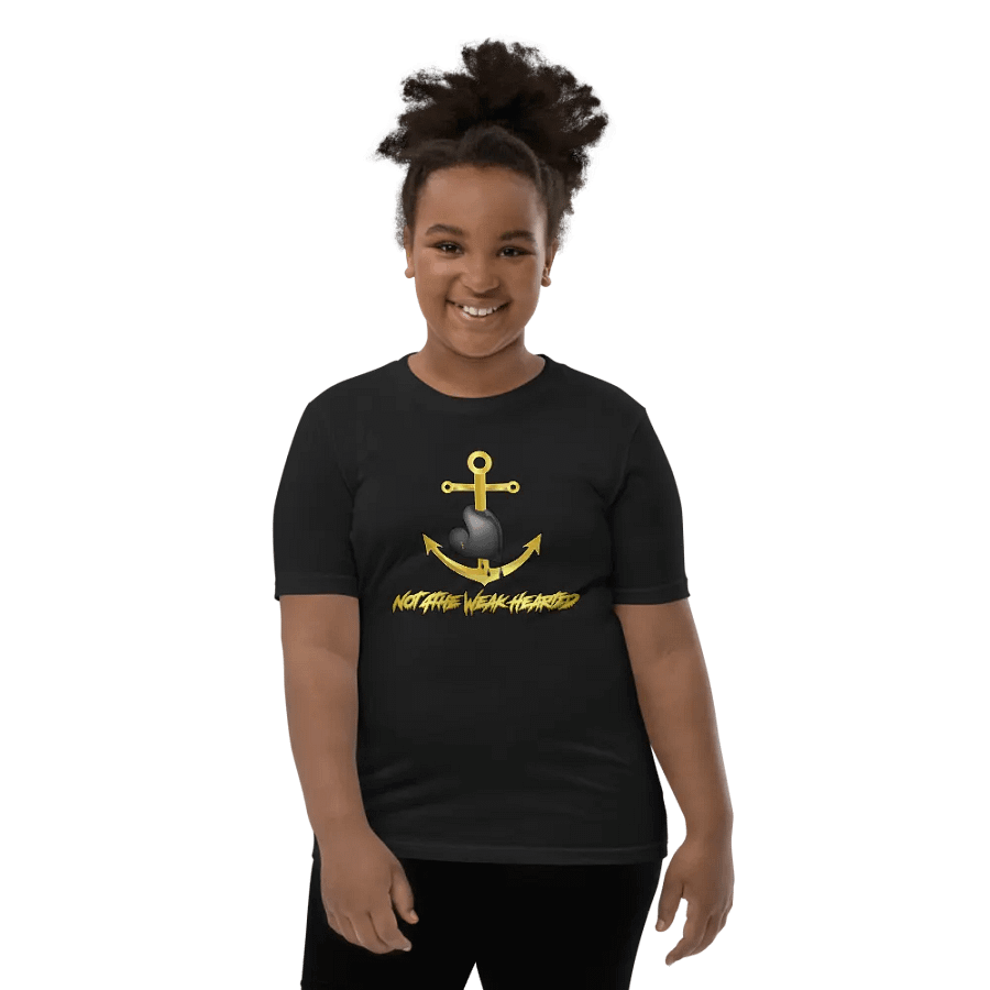 N4TWH Black Heart Kids Tee product image (30)
