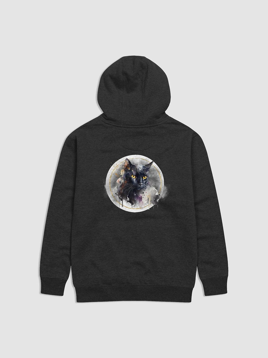 Stewart the Cat Sweatshirt, Watercolor in Circle product image (3)