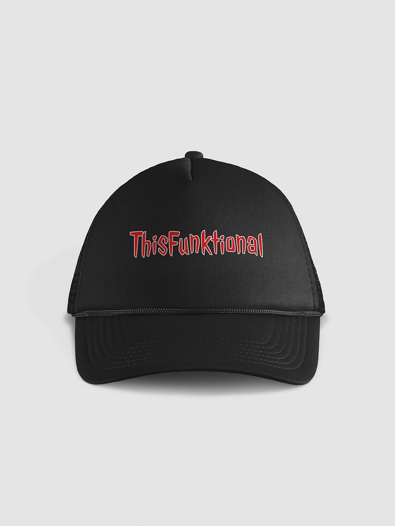 ThisFunktional Cap (red letters with white outline)