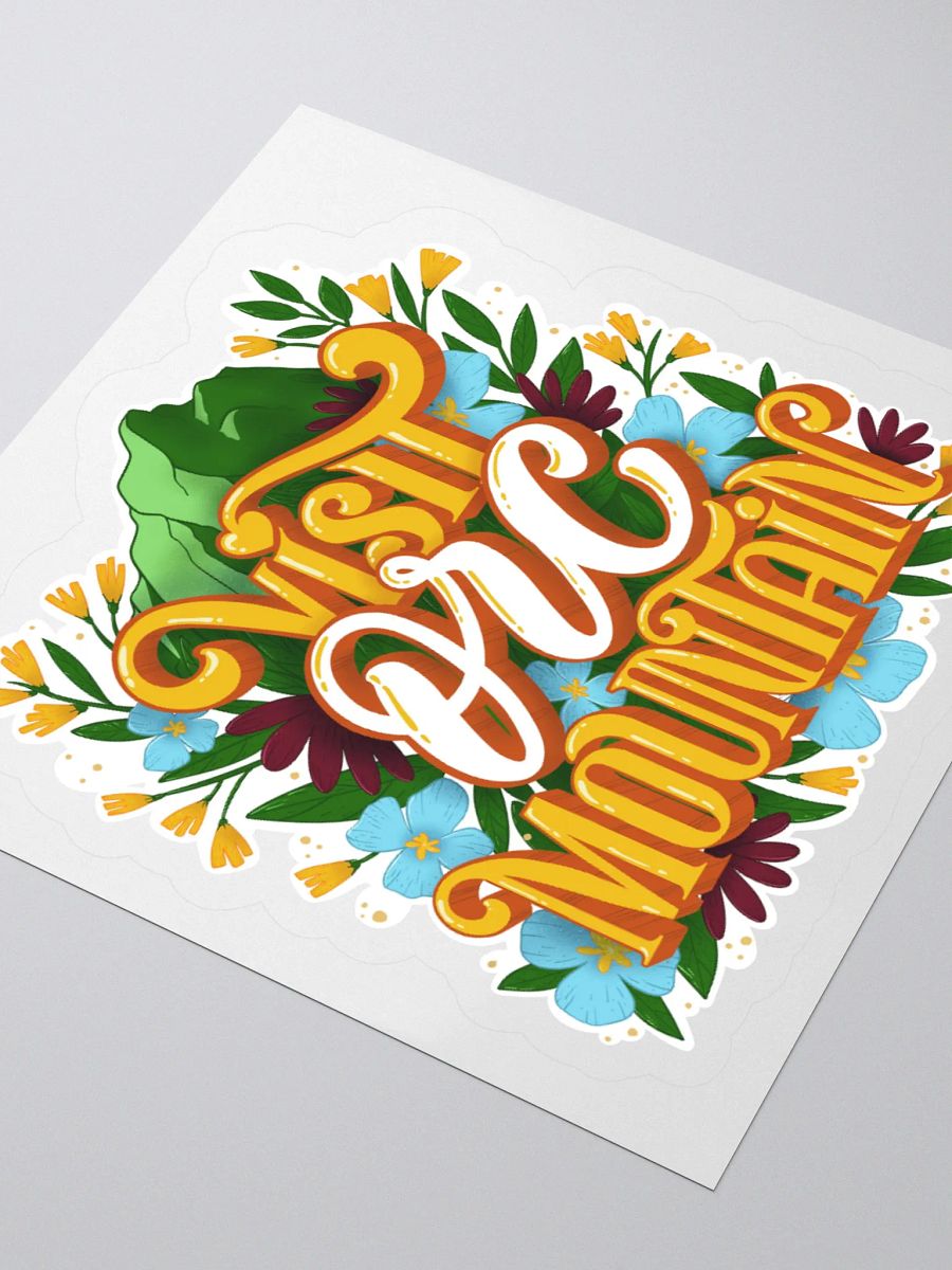 "Visit Orc Mountain: Summer" Sticker product image (9)