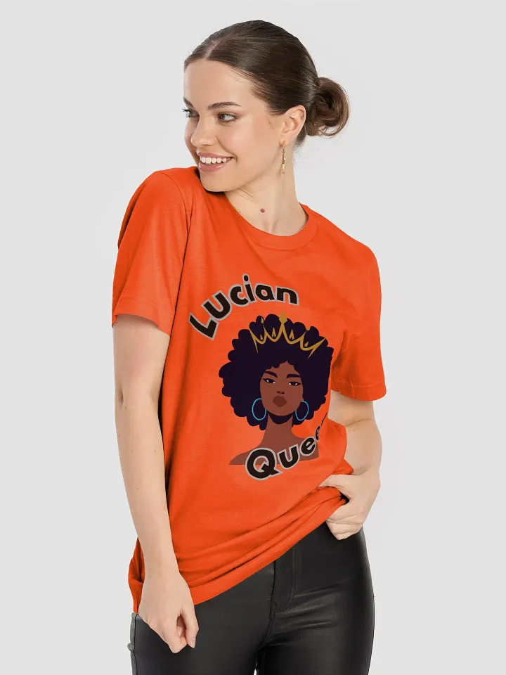 Golden Crown Afro Lucian Queen T-Shirt product image (50)