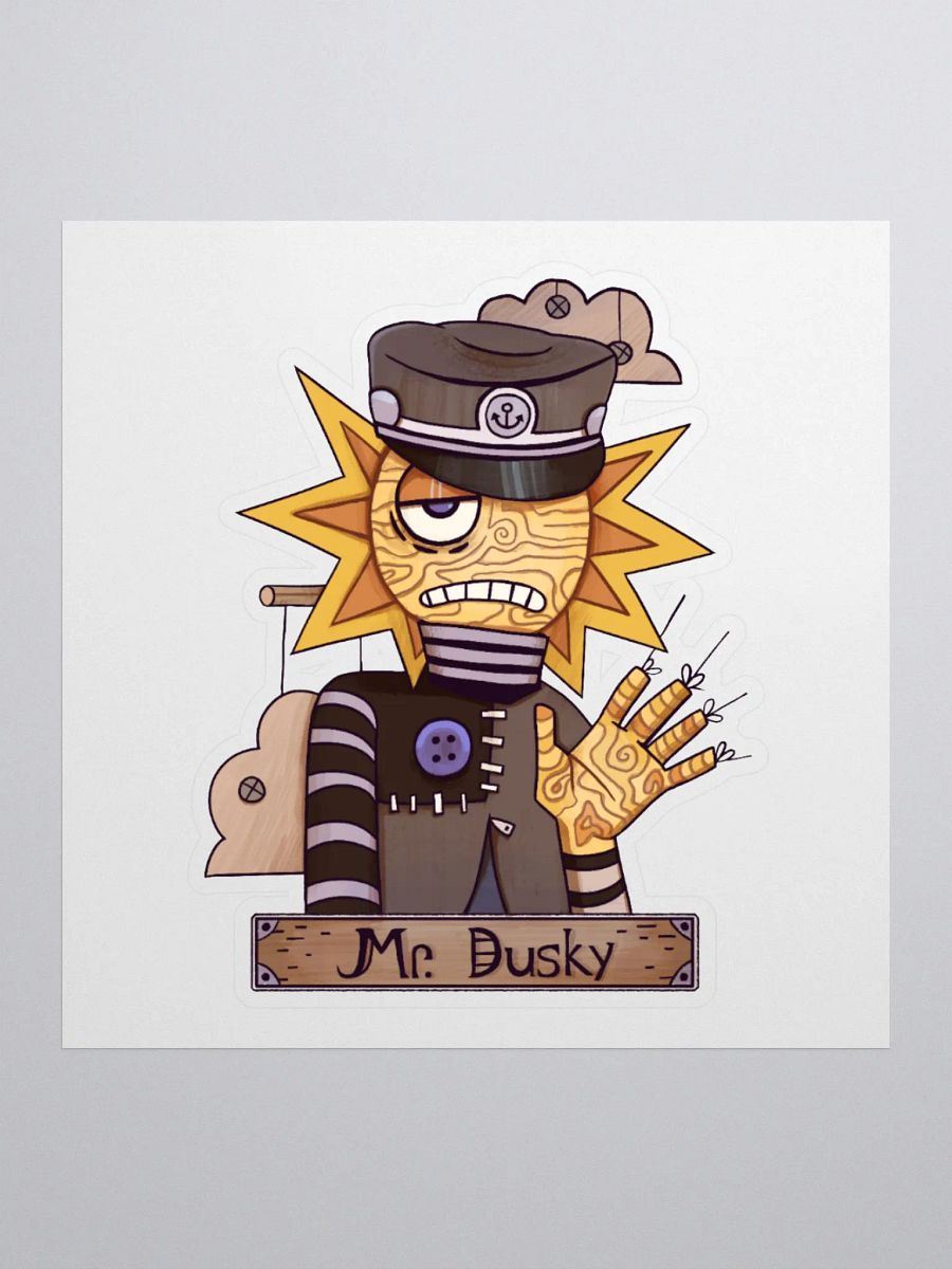 Mr. Dusky Sticker product image (1)
