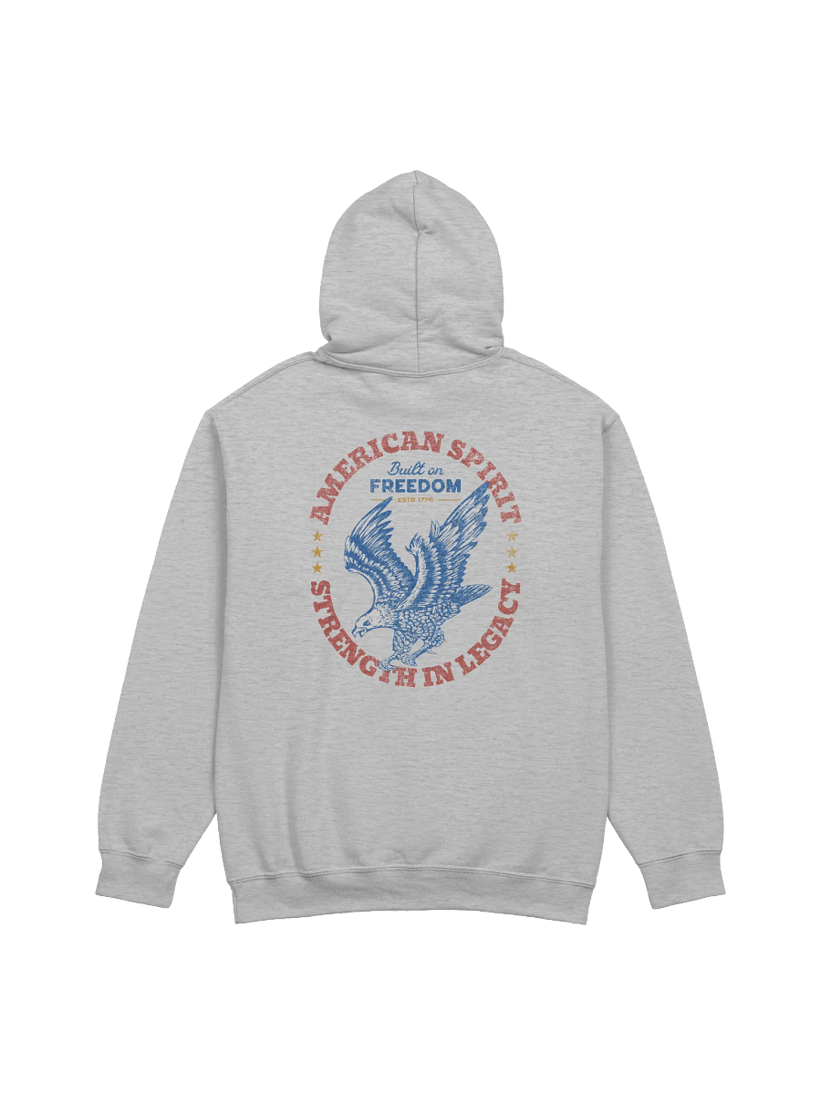American Spirit Hoodie | Patriotic Eagle Freedom Sweatshirt product image (3)