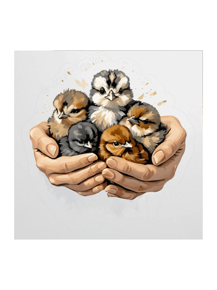 Handful of Fluff - Sticker product image (1)