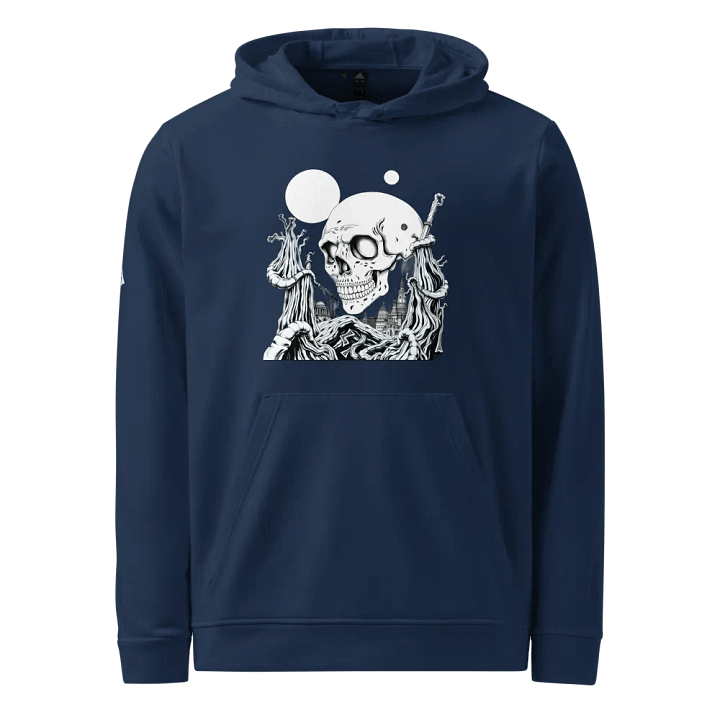 Surreal Skull City Fleece Hoodie product image (1)