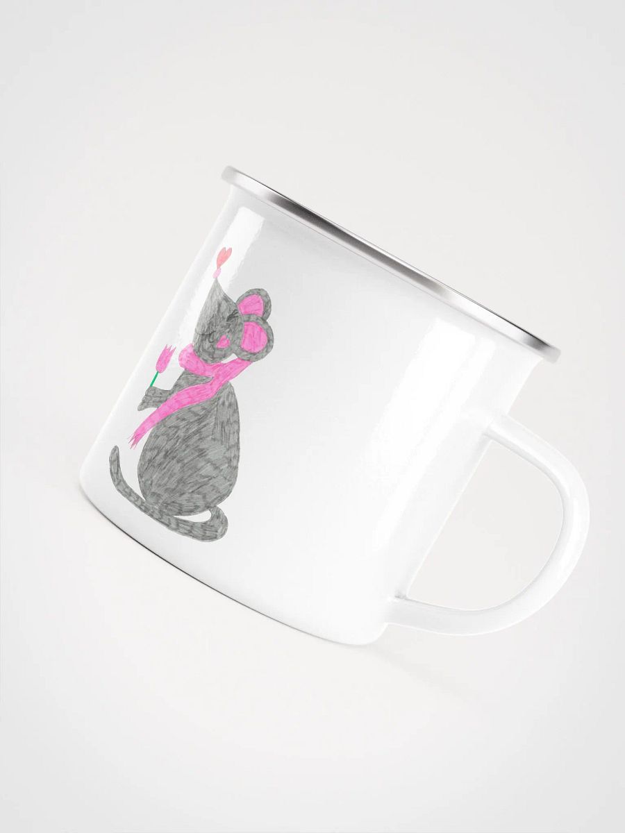 Tulip mouse enamel mug product image (4)