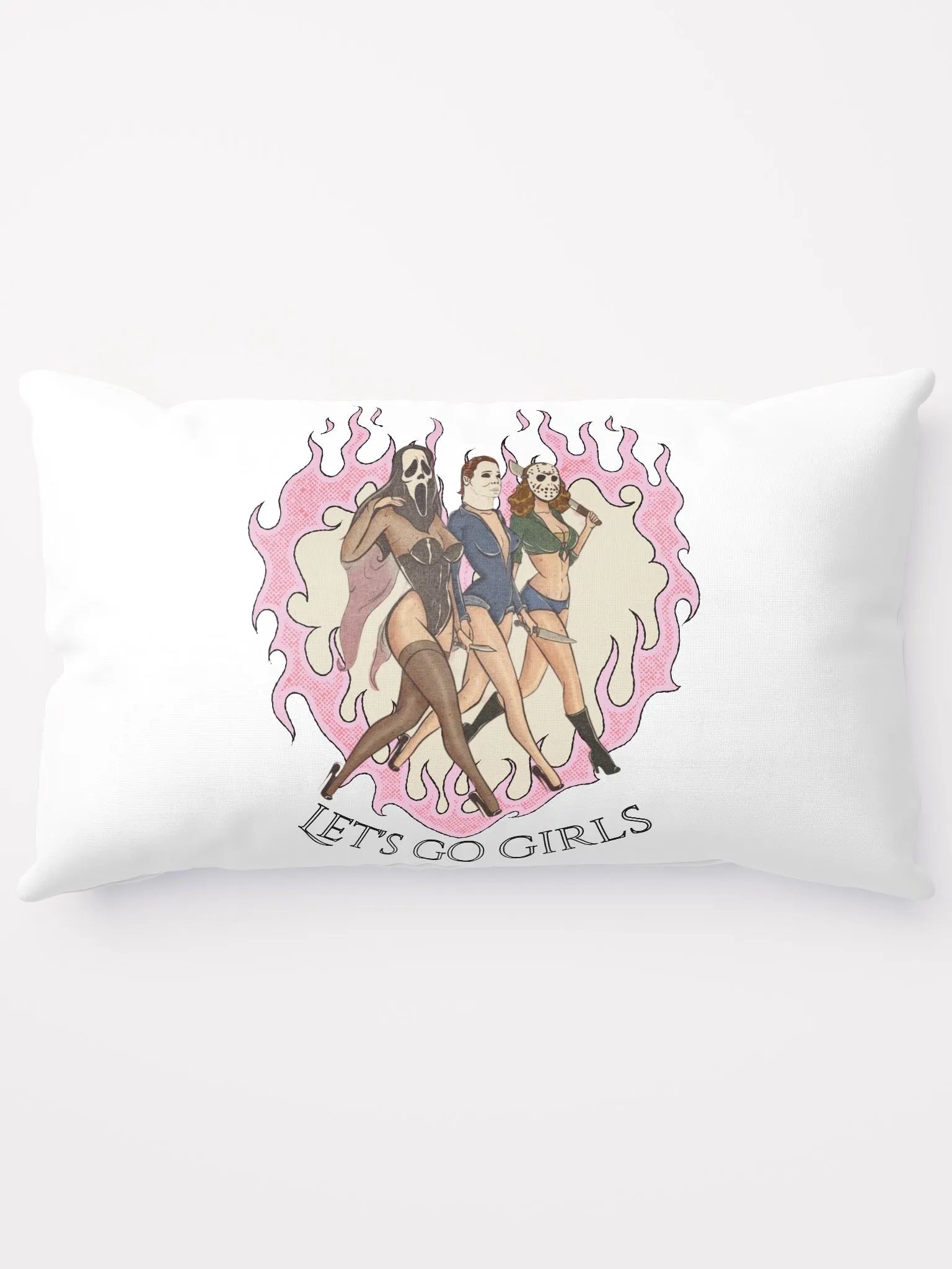 Horror Chic All-Over Print Pillow product image (10)