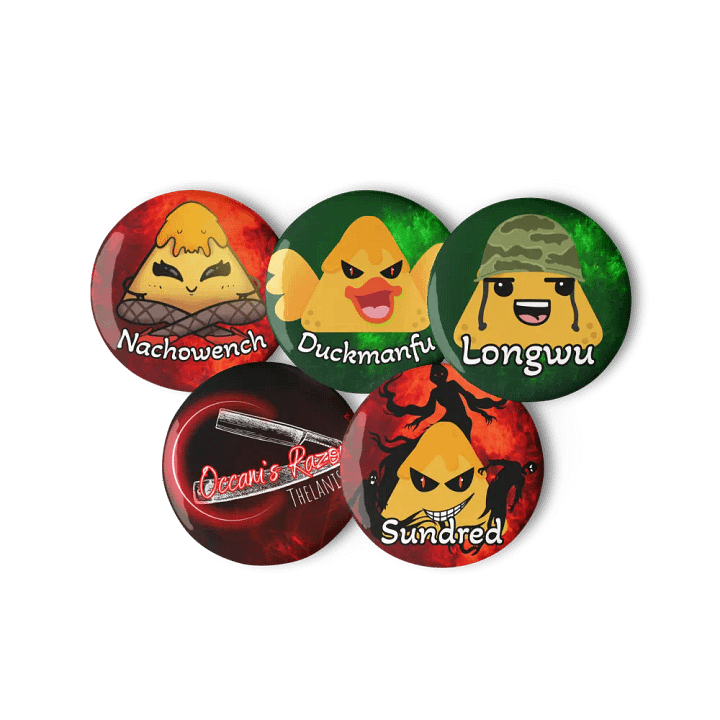 Occam's Razor Pin Collection product image (1)